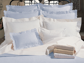 Sferra Alice Coverlet Matelasse Floral Bedspread | Gracious Style