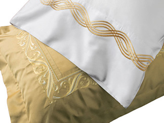 Nautical Wave Embroidered Bedding Collection | Gracious Styl