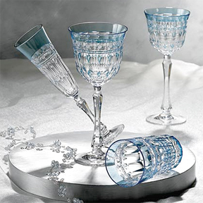 Barcelona crystal Varga glassware water wine glass champagne flute