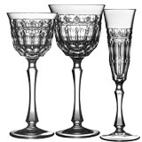 Barcelona crystal Varga glassware water wine glass champagne flute