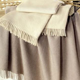 Solid Italian Cashmere Throw | Gracious Style