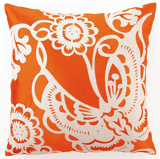 Trina Turk Butterfly Pillows Black Blue Orange Pink | Gracious Style