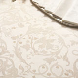 Campagna Fine Egyptian cotton damask tablecloths napkins hemstitched borders | Gracious Style