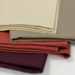 Plain cotton napkins placemats burgundy mauve ecru | Gracious Style