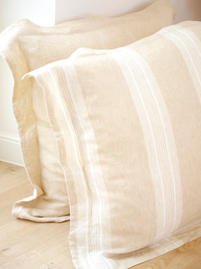 Catalina Straw Stripe Bed Linens