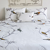 Dwell Studio Chinoiserie Bedding Pearl Duvet Covers Cases | Gracious Style