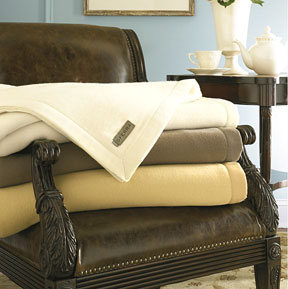 Sferra Delemont Lamb's Wool Blankets | Gracious Style
