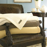 Sferra Delemont Lamb's Wool Blankets | Gracious Style