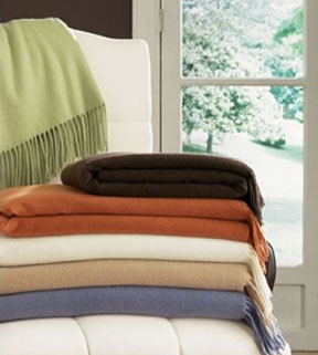 Sferra Dorsey Cashmere Throws | Gracious Style