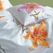 Cotton Sateen Print Bedding Duvet Cover Shams Pillowcase | Gracious Style