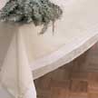 Layered Sheer Organdy Sequin Table Linens Napkin Placemat | Gracious Style