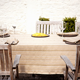 Libeco Home Figari Belgian Linen Striped Napkins Tablecloths  |Gracious Style