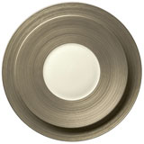 J.L. Coquet Hemisphere Matte Platinum Official Retailer Dinnerware Limoges | G