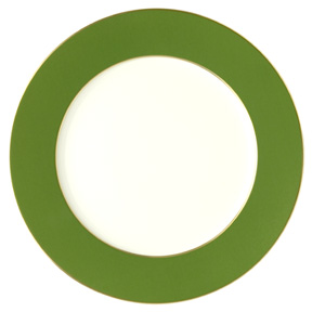 Horizon Charger Presentation Plate Porcelain Buffet Green | Gracious Style
