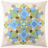 Trina Turk Kaleidoscope Pillows Orange Red Blue Green | Gracious Style