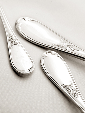 Silverplated Sterling Silver Flatware Serving Sets | Gracious Style 