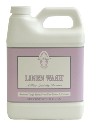 Le Blanc Linen Wash Official Retailer cleaning and stain remover for fine linens | Gracious Style