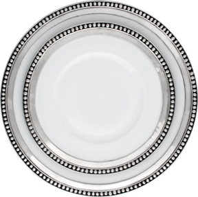 Vagabond House Medici Pewter Official Retailer Porcelain Dinnerware | Gracious Style