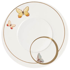 Metamorphoses Butterflies Raynaud Porcelain Place Setting| Gracious Style