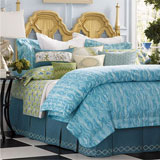 1891 by Sferra Metropolitan Bedding Aquamarine Duvet Covers Shams | Gracious Style