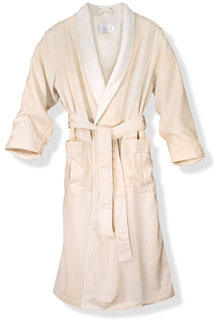 Newport Microfiber Terry Cotton Bath Robe | Gracious Style