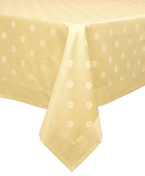 Palace Easy Care Damask Table Linens Tablecloths Napkins | Gracious Style