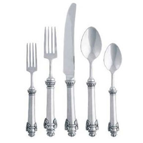 French flatware by Ercuis and Vagabond House | Gracious Style 