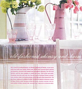 Sheer Pleats Organdy Table Linens Napkins Placemats | Gracious Style