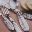 Plume Flatware Silver Plated Sculptured Mariposa | Gracious Style