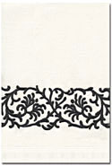 Anali Renaissance Embroidered Linen Guest Hand Towels | Gracious Style