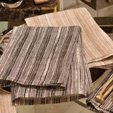 Kelly Wearstler Sand Strie Linen Napkins | Gracious Style
