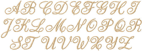 tattoo script lettering alphabet. fancy lettering alphabet.