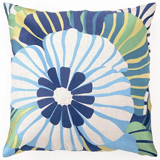 Trina Turk Butterfly Pillows Black Blue Orange Pink | Gracious Style