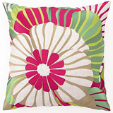 Trina Turk Butterfly Pillows Black Blue Orange Pink | Gracious Style