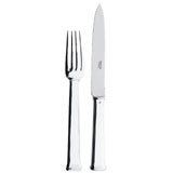 Sequoia Silverplated Flatware 5-piece setting from Ercuis France | Gracious Style
