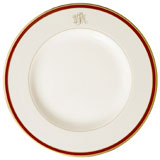 Pickard Signature Monogram China Official Retailer Burgundy Gold Platinum | Gracious Style