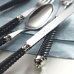 Toursade Wood Black Flatware by Mariposa | Gracious Style