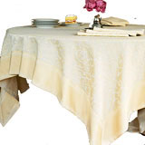Waltz Easy Care Damask Table Linens Tablecloths Napkins | Gracious Style