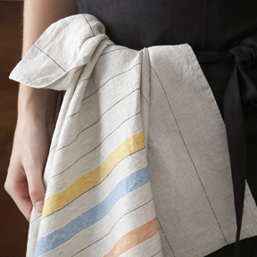 As Seen in House Beautiful: Vero Linen Kitchen Towels