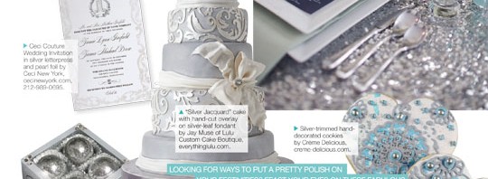 Gracious Style in Bridal Guide January 2013