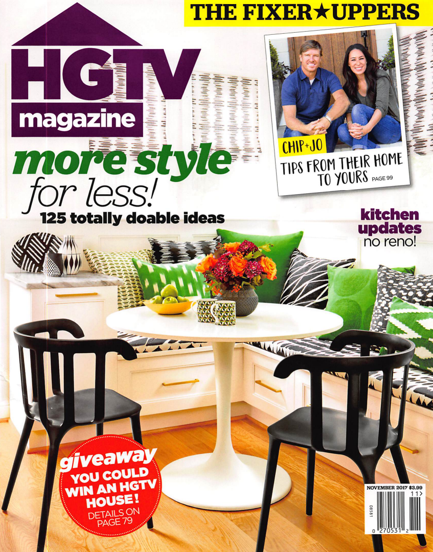 Moser Cubism Double Old Fashioned Feature in HGTV Magazine
