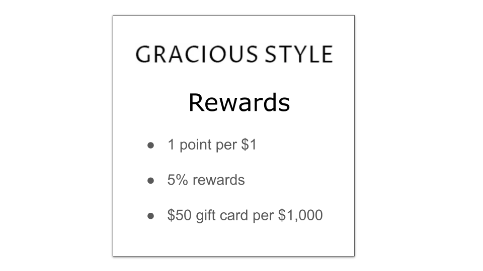 A Faster Way to Earn Free Gifts from Gracious Style