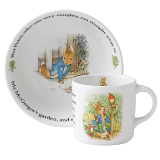 Wedgwood Original Peter Rabbit Baby Dishes | Gracious Style