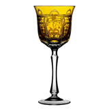 Imperial Amber Wine Goblet