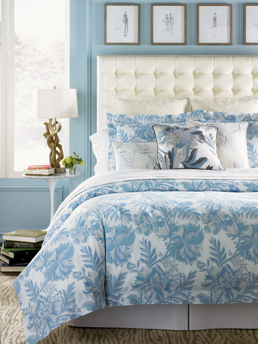 Peter Som For Sferra Haute Couture The Bedroom Gracious Style Peter Som For Sferra Haute Couture The Bedroom Gracious Style Blog