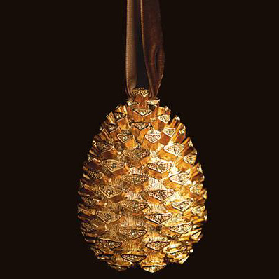 Pinecone Holiday Ornament