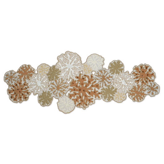 Kim Seybert Round Coral Beaded Runner