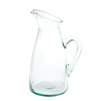  Recycled Glass Pitcher 