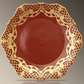 Alecon Rouge Dinnerware from L'Objet