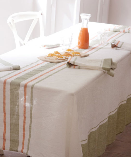 Bastia Summer Tablecloths and Napkins